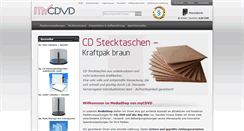 Desktop Screenshot of mycdvd-mediashop.de